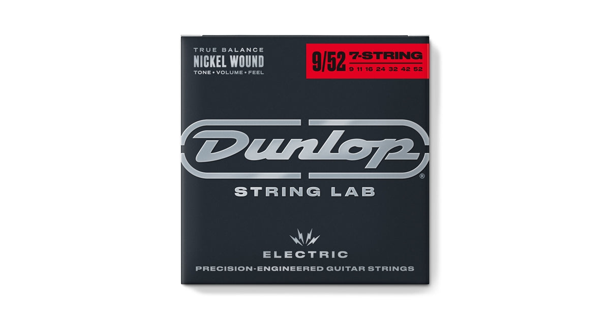 Dunlop DEN0952 Nickel Plated Steel, Extra Light, Set/7