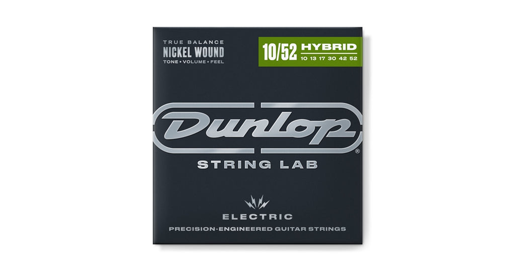 Dunlop DEN1052 Nickel Plated Steel, Light /Heavy, Set/6
