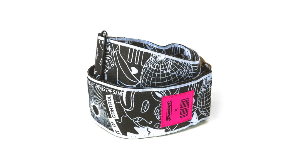 Dunlop ILD11 I Love Dust Robot Heart Strap