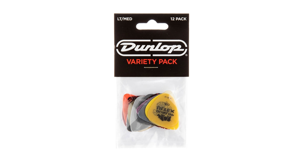 Dunlop PVP101 LT/MED Variety pack (busta da 12 plettri)
