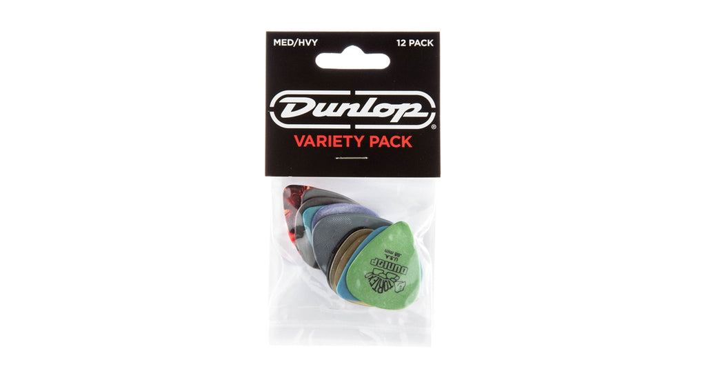 Dunlop PVP102 MED/HEAVY Variety Pack (busta da 12 plettri)