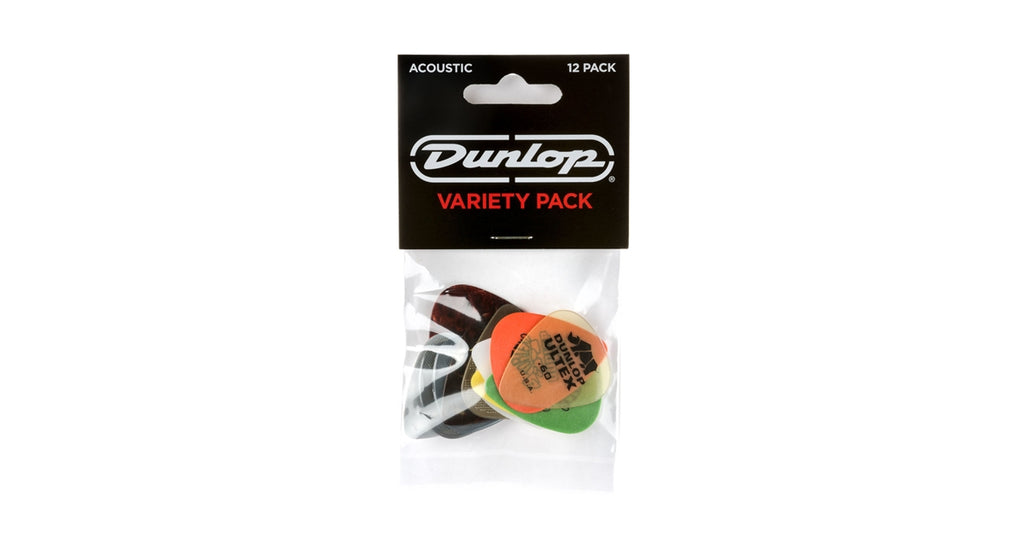 Dunlop PVP112 Acoustic Variety Pack (busta da 12 plettri)