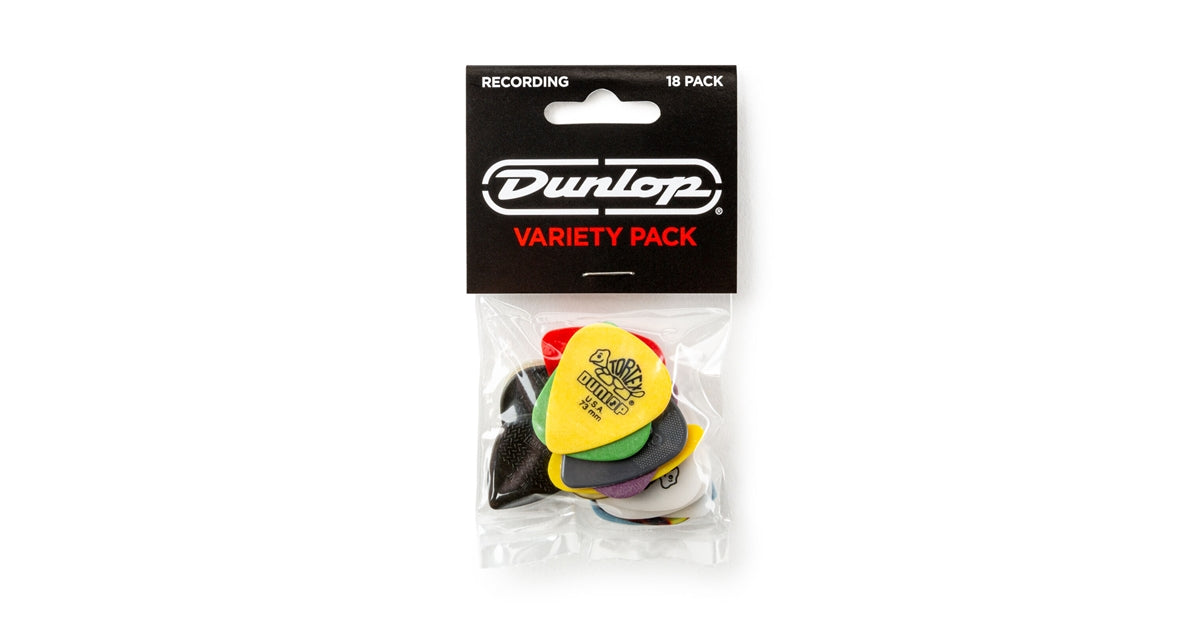 Dunlop PVP120 Recording Pick Variety Pack/18