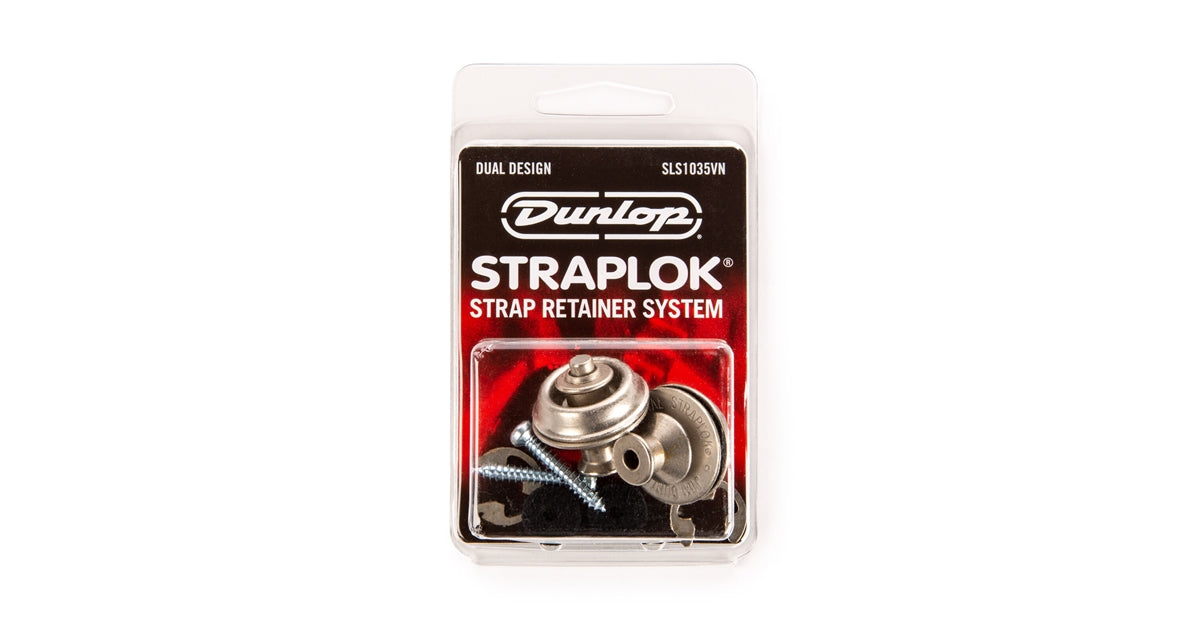 Dunlop SLS1035VN Straplok Dual Design Vintage Nickel