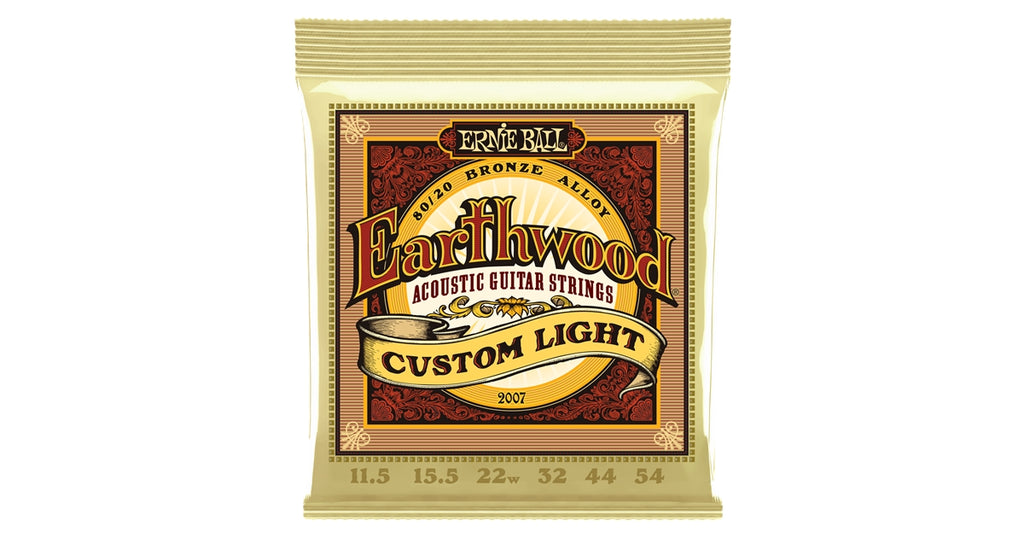 Ernie Ball 2007 Earthwood Custom Light Bronze 80/20