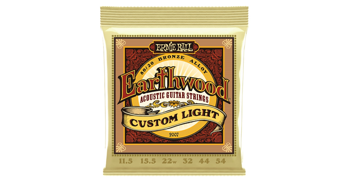 Ernie Ball 2007 Earthwood Custom Light Bronze 80/20