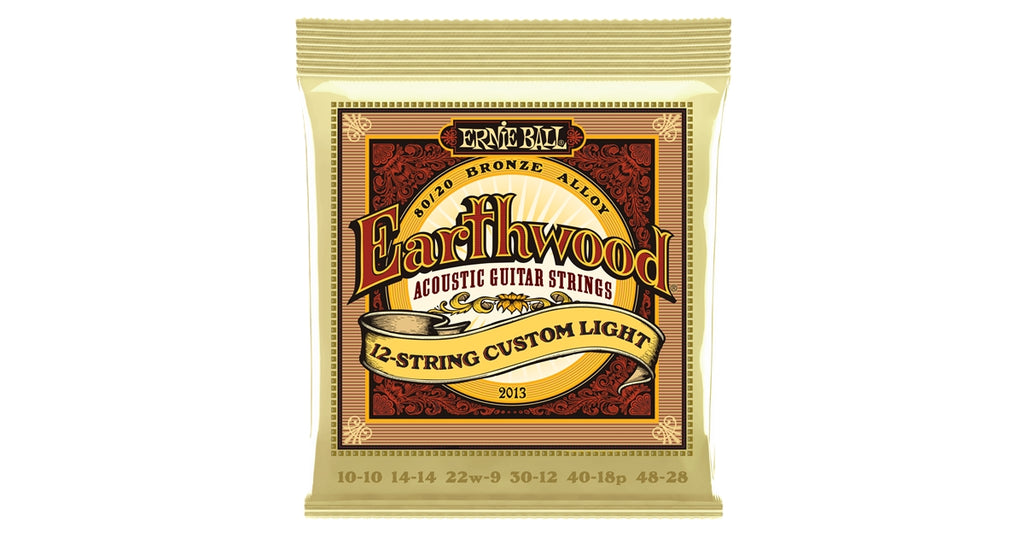 Ernie Ball 2013 Earthwood 12-String Custom Light Bronze 80/20