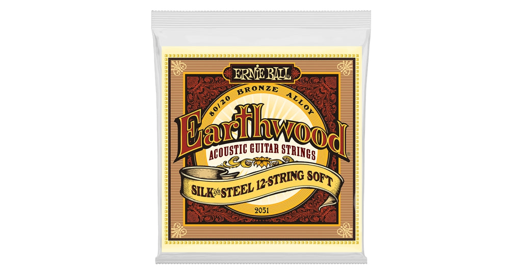 Ernie Ball 2051 Earthwood Silk & Steel 80/20 Bronze Soft 9-46