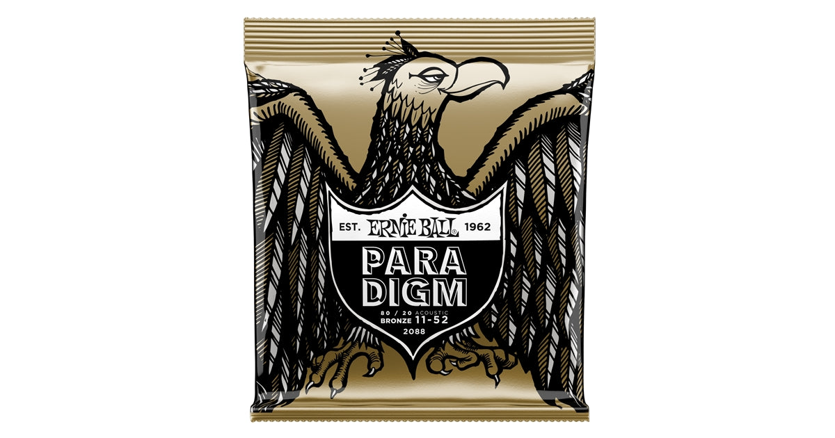 Ernie Ball 2088 Paradigm 80/20 Bronze Light 11-52