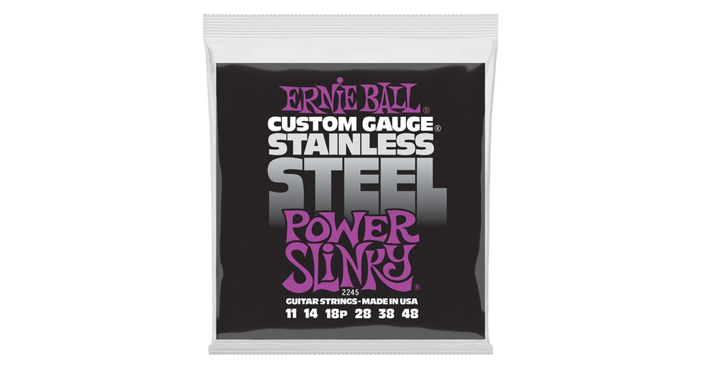 Ernie Ball 2245 Stainless Steel Power Slinky 11-48