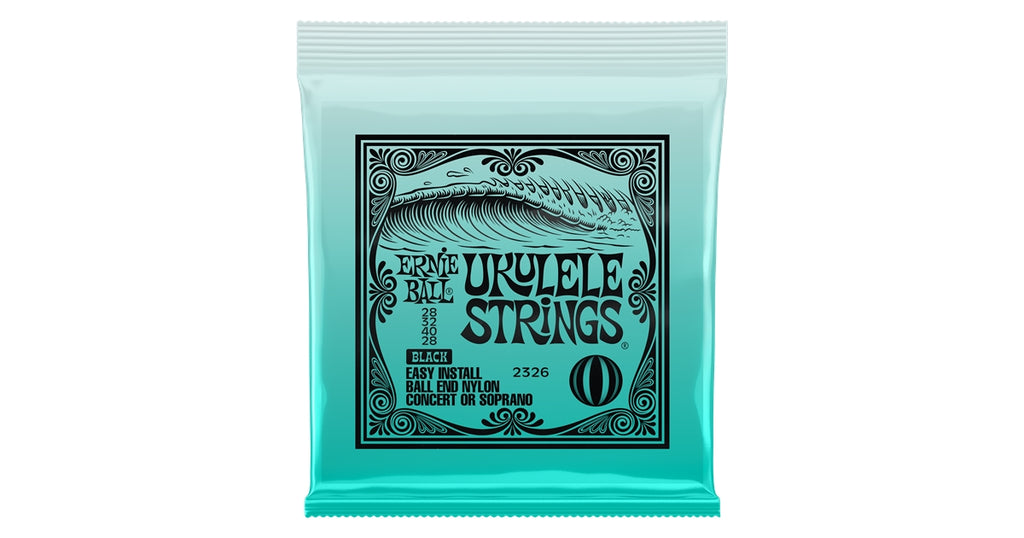 Ernie Ball 2326 Nylon Ukulele Strings Black