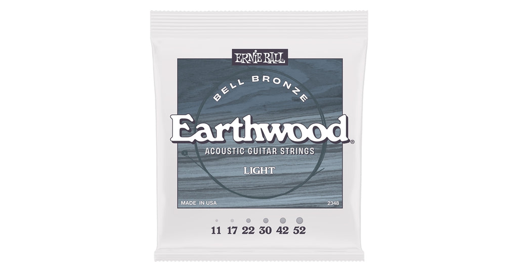 Ernie Ball 2348 Earthwood Bell Bronze Acoustic Light 11-52
