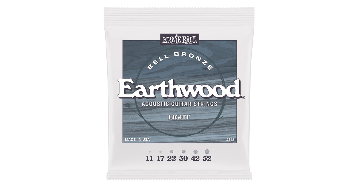 Ernie Ball 2348 Earthwood Bell Bronze Acoustic Light 11-52