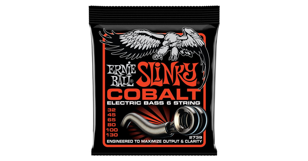 Ernie Ball 2739 Slinky Cobalt 6 Bass Str 32-130