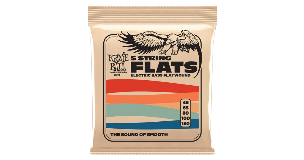 Ernie Ball 2810 Flatwound 5-String 45-130