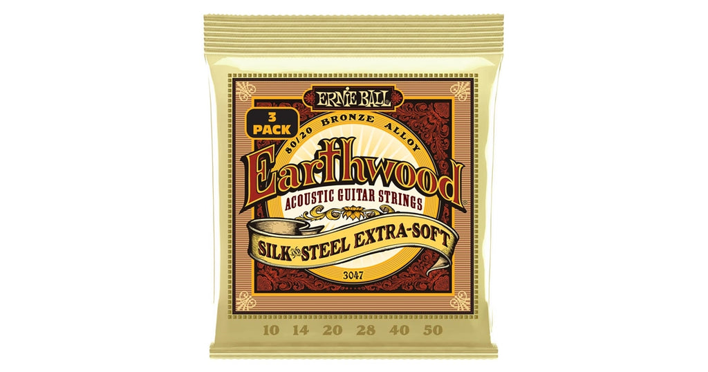 Ernie Ball 3047 Erthwd Silk and Steel Extra10 50