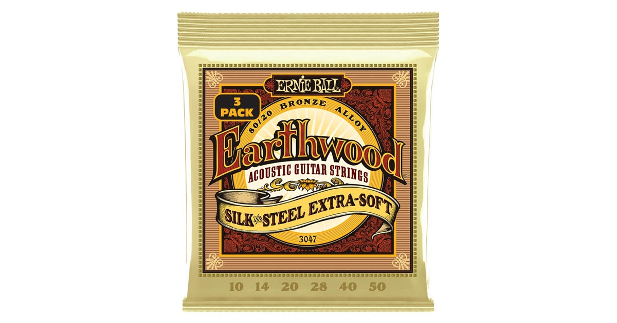 Ernie Ball 3047 Erthwd Silk and Steel Extra10 50