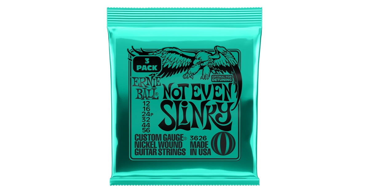 Ernie Ball 3626 Not Even Slinky Nckl  3 Pk 12 56