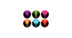 Ernie Ball 4008 Colors of Rock'n'Roll 1 Buttons