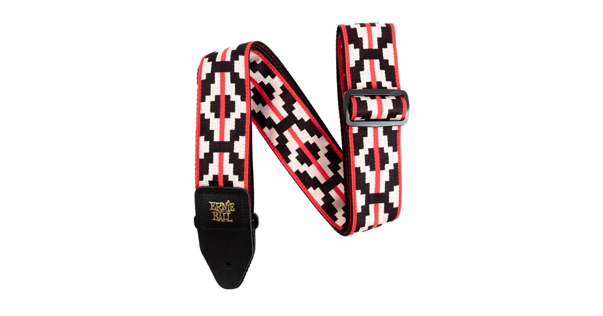 Ernie Ball 5322 Ristra Red Jacquard Strap 2021