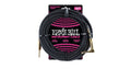 Ernie Ball 6081 Cavo Braided Black Gold Tips 3,05 m
