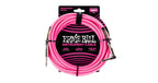 Ernie Ball 6083 Cavo Braided Neon Pink 5,49 m