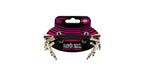 Ernie Ball 6220 Flat Ribbon Patch Cable 7,62 cm Pacco da 3