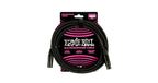 Ernie Ball 6391 Braided Microphone Cable black 4.5 m