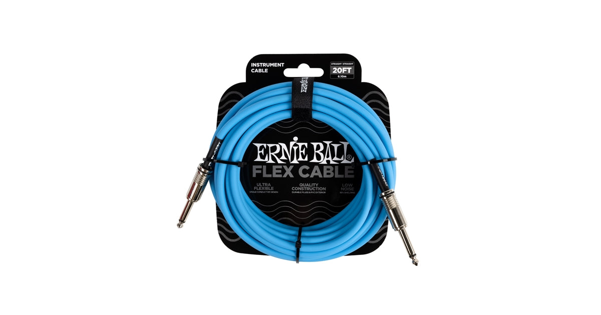 Ernie Ball 6417 Flex Cable Blue 6m