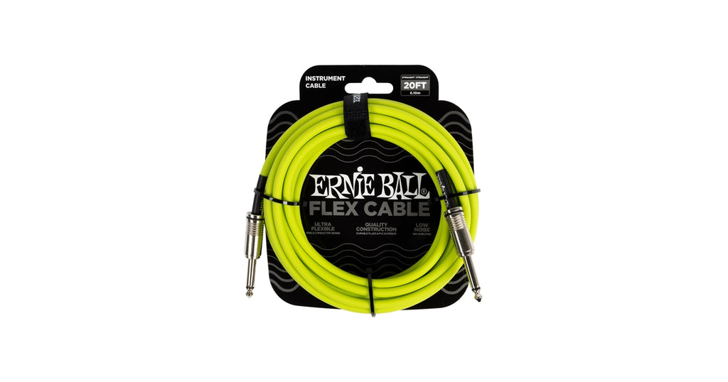Ernie Ball 6419 Flex Cable Green 6m