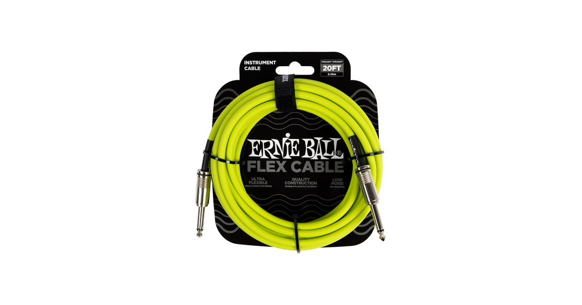 Ernie Ball 6419 Flex Cable Green 6m