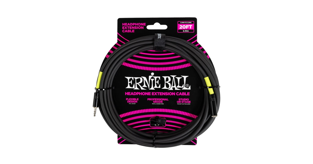 Ernie Ball 6425 Prolunga cuffie trs jack piccolo 6m