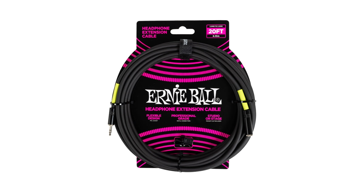 Ernie Ball 6425 Prolunga cuffie trs jack piccolo 6m