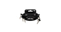 Ernie Ball 6443 Flex Patch Cable Black 8cm 3pk