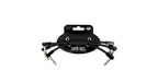 Ernie Ball 6444 Flex Patch Cable Black 15cm 3pk