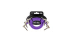Ernie Ball 6453 Flex Patch Cable Purple 30cm 3pk