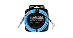 Ernie Ball 6464 Flex Cable Straight Angle Blue 3m