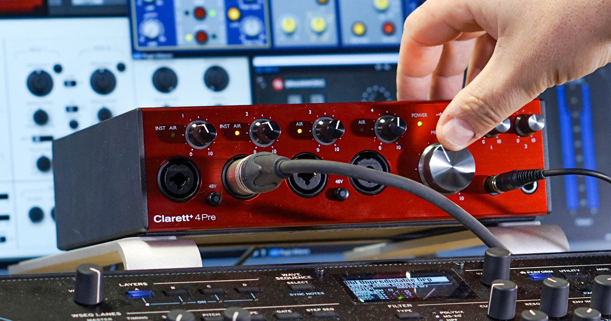 Focusrite Clarett+ 4Pre