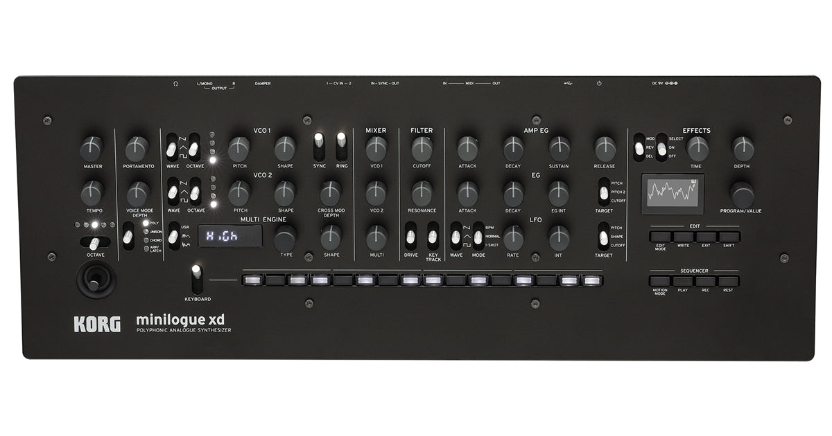 Korg minilogue xd module - Analog Synthesizer