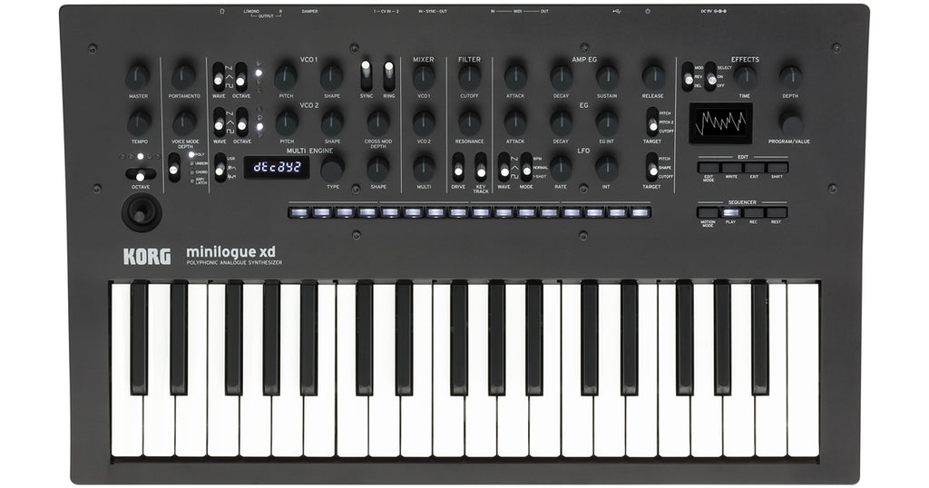 Korg minilogue xd - Sintetizzatore Analogico Polifonico