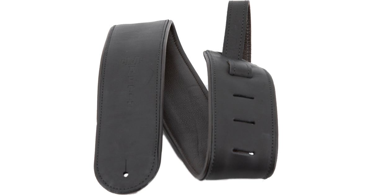 Martin & Co. 18A0029 Tracolla Rolled Leather, Black