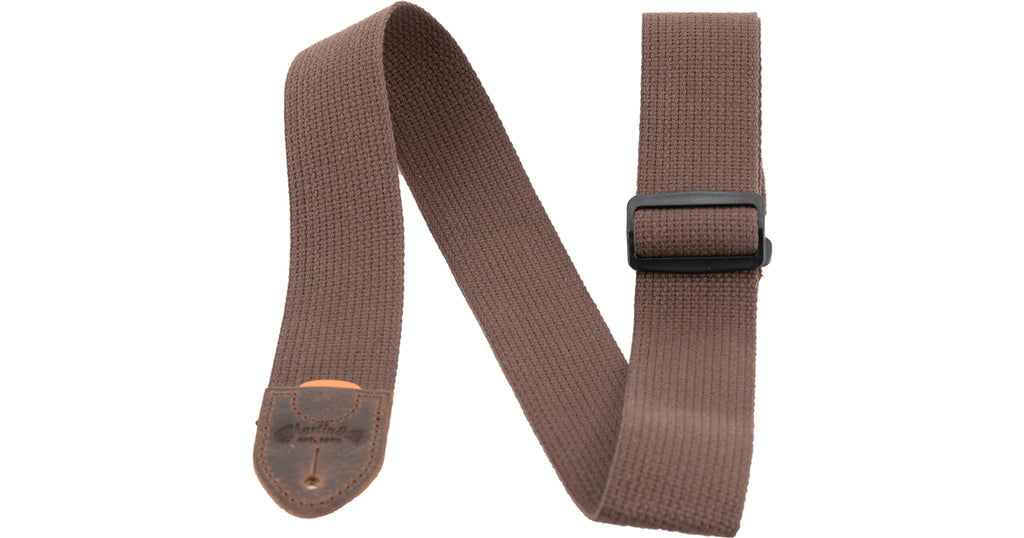 Martin & Co. 18A0105 Tracolla Cotton Weave, Brown, con Pick Holder
