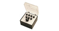 Martin & Co. 18APP21 Set Pin Black, White Inlay