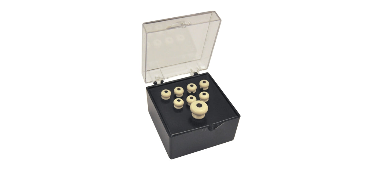 Martin & Co. 18APP60 Set Pin White, Tortoise Inlay