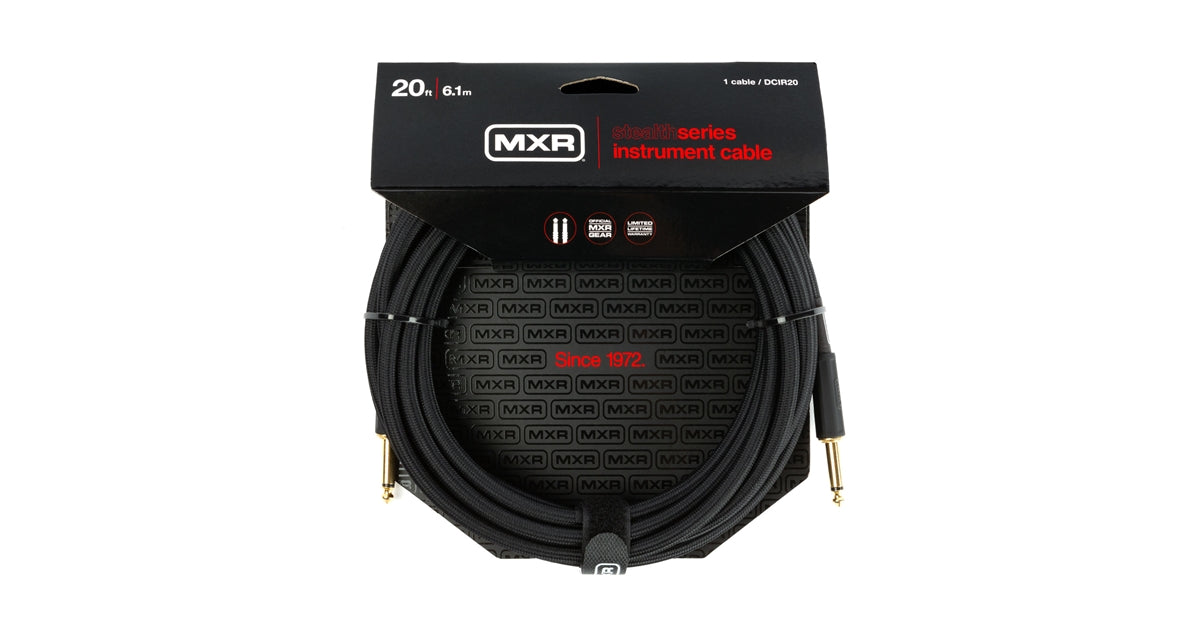 Mxr DCIR20 Cavo Strumento Stealth Series 6 metri