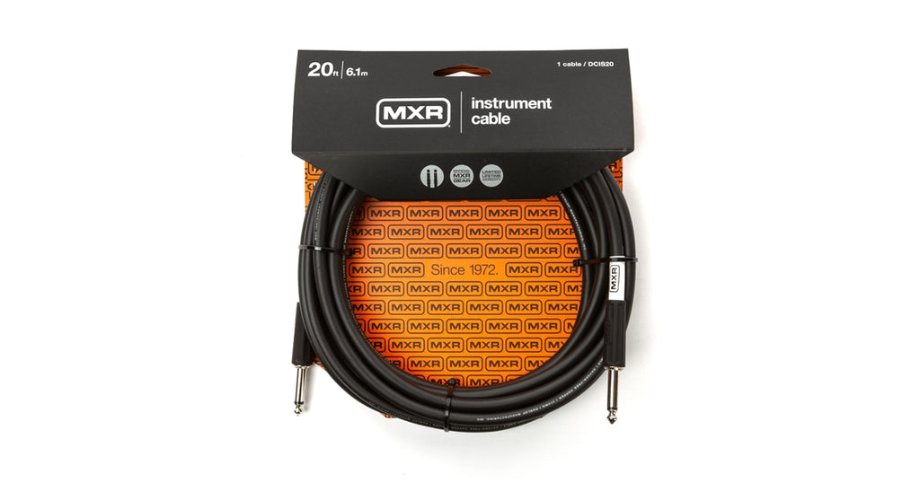 Mxr DCIS20 Standard Instrument Cable, 6 Meters