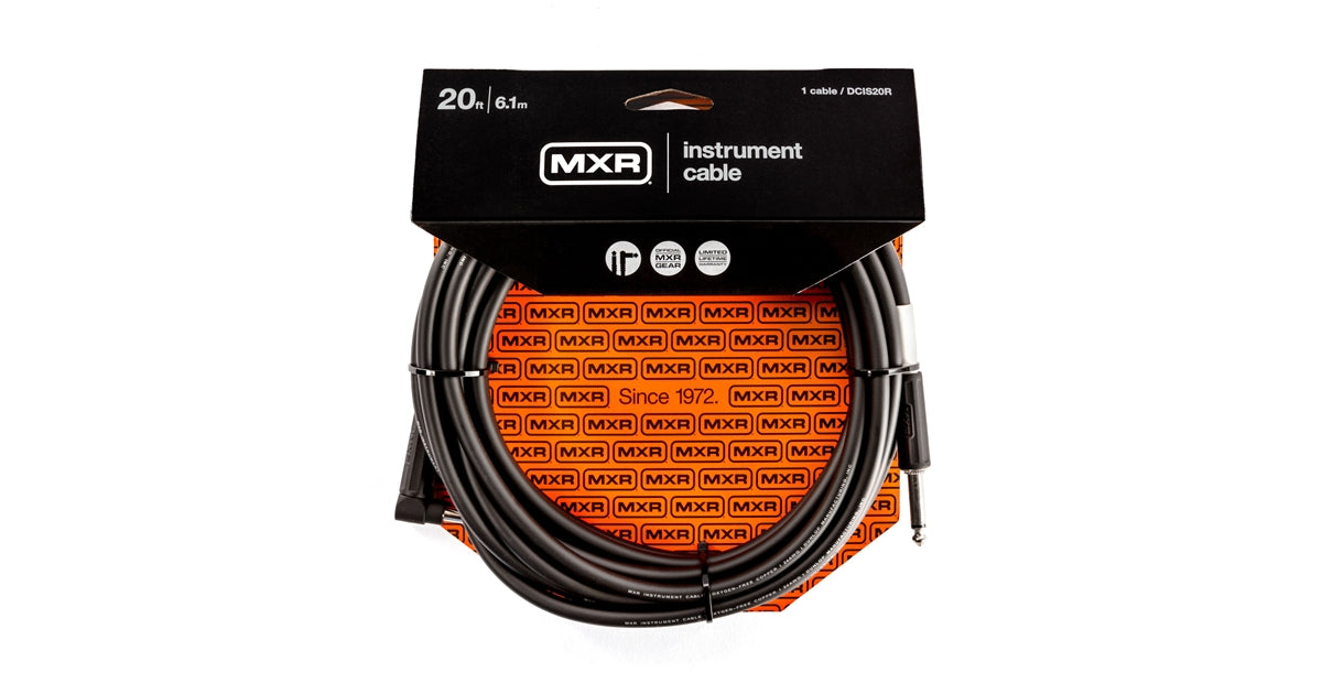 Mxr DCIS20R Cavo strumento Standard, 6 Metri angolato