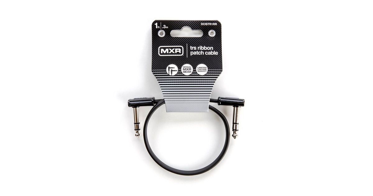 Mxr DCISTR1RR Ribbon TRS Patch Cable 30cm