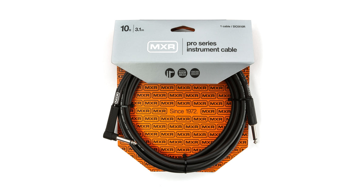 Mxr DCIX10R Cavo strumento Pro series, 3 Metri angolato