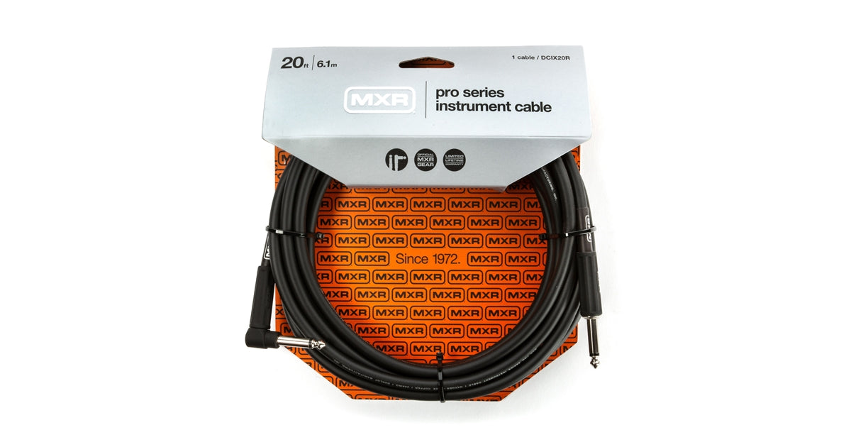 Mxr DCIX20R Cavo strumento Pro series, 6 Metri angolato